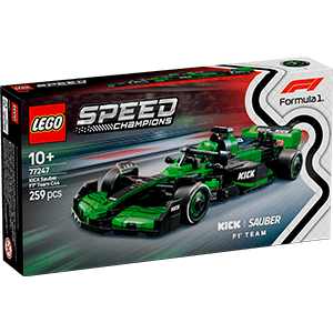 LEGO Speed Champions Coche de Carreras KICK Sauber F1 Team C44 77247