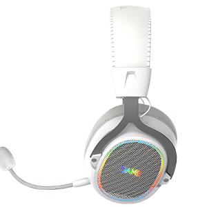 GAME HH-BT-W Blanco RGB Wireless Bluetooth PC - PS5 - PS4 - XBOX - Switch - Movil - Auriculares Gaming