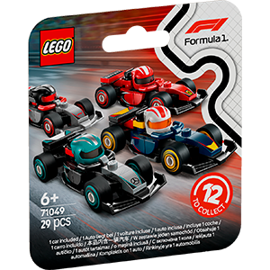 LEGO Minifigures Coche de F1 Coleccionable 71049