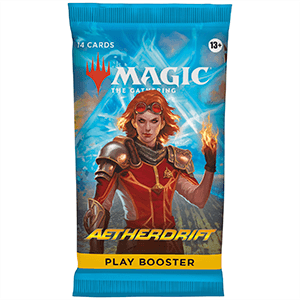 Sobre de cartas Magic The Gathering Aetherdrift Play Booster (ingles) para Merchandising en GAME.es