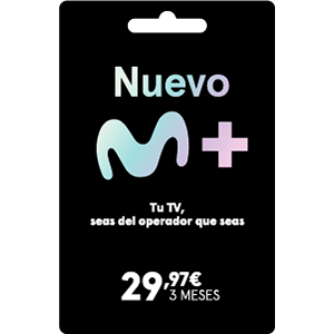 Código Regalo MOVISTAR+ Plus 3 Meses