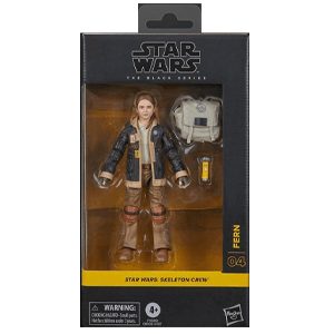 Figura Star Wars Black Series Skeleton Crew Fern de 15 cm