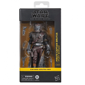 Figura Star Wars Black Series Skeleton Crew Capitan Pirata Brutus de 15 cm
