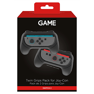 GAME GM-34247 Pack de 2 Grips para Joy-Con Switch2 para Nintendo Switch 2 en GAME.es