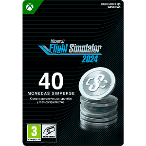 Microsoft Flight Simulator 2024 - 40 Simverse Coins Xbox Series X|S and Win 10