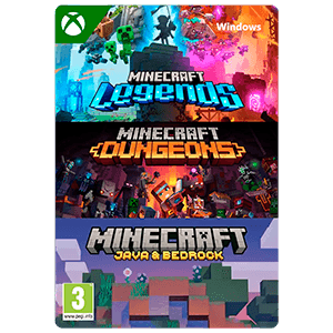 Minecraft Triple Bundle (Windows) Win 10