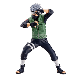 Figura Naruto Shippuden Grandista Hatake Kakashi de 23 cm