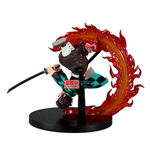 Figura Demon Slayer Kimetsu no Yaiba Vibration Stars Tanjiro Kamado de 15 cm