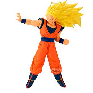 Figura Dragon Ball Z Match Makers Super Saiyan 3 Son Goku de 17 cm