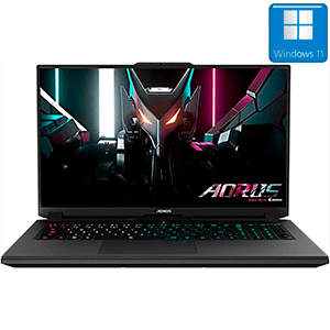 GIGABYTE AORUS 7 9KF-G3ES513SH i7-12650H - RTX 4060 - 16GB - 512GB SSD - 17.3´´ - W11 - Ordenador Portatil Gaming