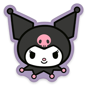 Cojin Hello Kitty Kuromi de 36 cm