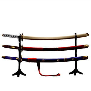 Replica de 3 Espadas One Piece Roronoa Zoro de 95 cm