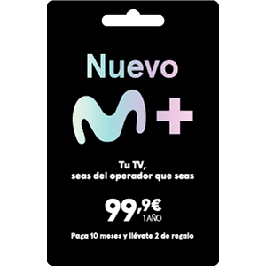 Código Regalo MOVISTAR+ Plus 1 Año