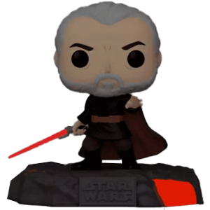 Figura Pop Star Wars Red Saber Series: Conde Dooku 25cm