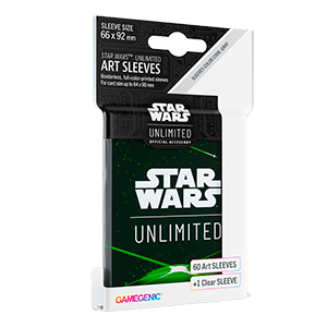 SW: Unlimited Art Sleeves Card Back Green