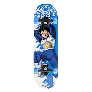 Tabla de Skate Dragon Ball: Vegeta 31" Aluminium Trucks