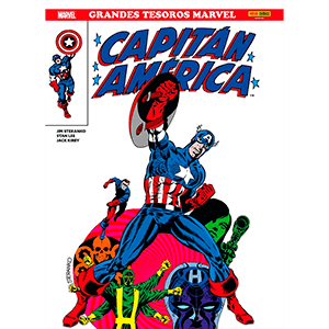 Grandes Tesoros Marvel Capitán América de Jim Steranko