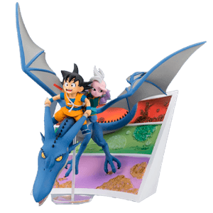 Figuras Dragon Ball Son Goku & Supreme Kai Welcome to the great Adventure! de 23 cm