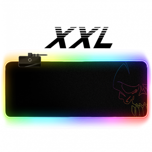 Spirit of Gamer Darkskull Hub RGB  XXXL Negro - Alfombrilla Gaming