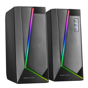 Mars Gaming MS7 Inalámbrico y alámbrico 20W Negro - Altavoz