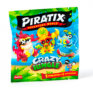 Piratix Crazy Jungle - One Pack (surtido)