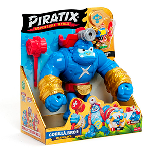 Piratix Gorilla Bros Smash Jack