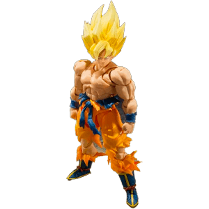 Figura Dragon Ball Z Super Saiyan Son Goku Legendary Super Saiyan de 15,4 cm