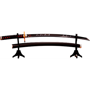 Replica de espada Nichirin de Tanjiro Kamado de 88 cm