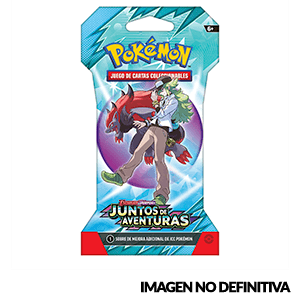 Sobre de Refuerzo con Funda Pokemon TCG SV9: Juntos de Aventuras (Castellano)