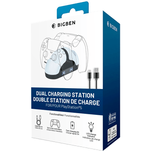 Base Carga 2 Mandos Dualsense