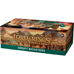 Caja (36) Cartas Magic the Gathering Lord of the Rings Draft Booster (ingles)