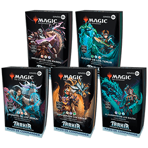 Caja (5) (Castellano) mazos Magic the Gathering Tarkir DragonStorm Commander Deck