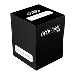 Caja de almacenaje para 100 cartas Ultimate Guard Deck Case de color negro