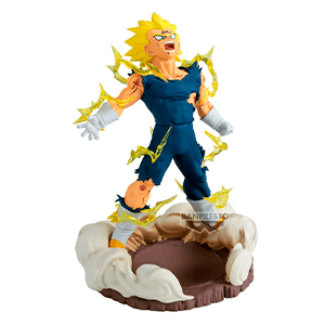 Figura Dragon Ball Z History Box Majin Vegeta de 14 cm