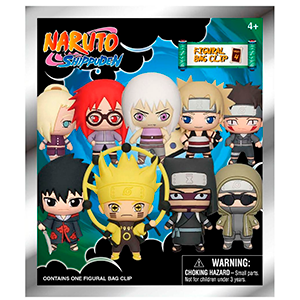 Colgante 3D Naruto Shippuden Series 4 para Mochilas y bolsos (surtido)