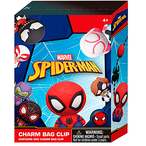 Colgante 3D Marvel Spider-Man Classic para Mochilas y bolsos (surtido)