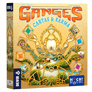 Juego de mesa Ganges Cartas y Karma