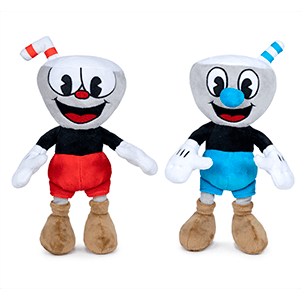 Peluche Cuphead & Mugman de 20 cm (surtido)