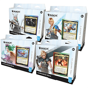 Caja de mazos Magic the Gathering Final Fantasy Collector Commander Deck (display de  4 uds) (ingles)