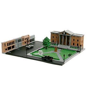 Diorama Regreso al Futuro Escenario Ayuntamiento de Hill Valley