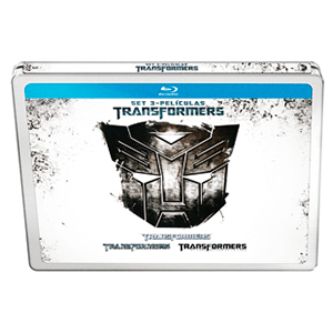 Trilogía Transformers Bluray Caja metálica