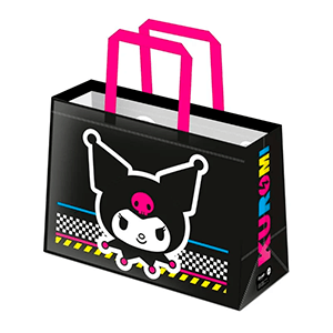 Bolsa Reusable Kuromi Smiling 44X33X16