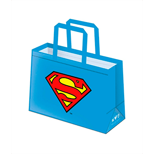 Bolsa Reusable Logo Superman 44X33X16