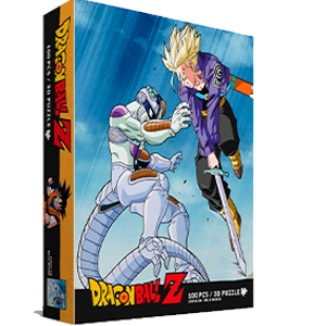Puzzle Efecto 3D 100 Piezas Dragon Ball Z: Trunks vs Freezer