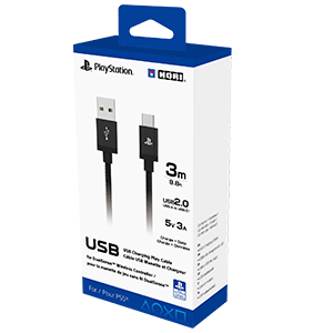 Cable de Carga USB-C para Mando DualSense Hori -Licencia oficial-