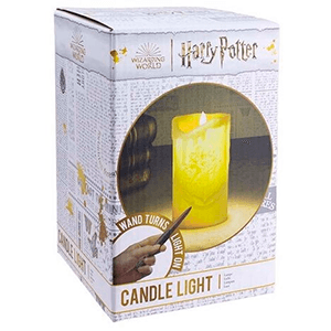 Lámpara Harry Potter Vela con varita mando remoto de 15 cm