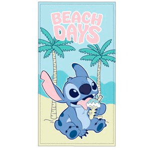 Toalla de Playa microfibra Disney Lilo & Stitch de 70 x 140 cm