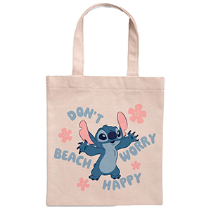 Bolsa de tela Disney Stitch  LILO Happy