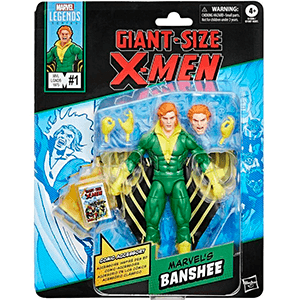 Figura Marvel Legends Mini Comics Banshee de 15 cm