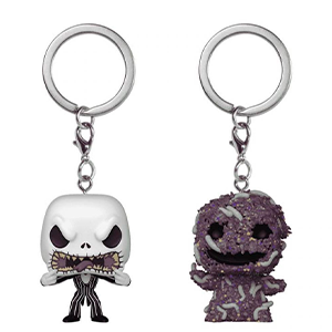 Pocket POP Keychain: The Nightmare Before Christmas Jack And Oogie